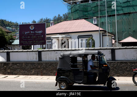 La banca centrale di Ceylon Nuwara Eliya hill country provincia centrale dello Sri lanka Foto Stock