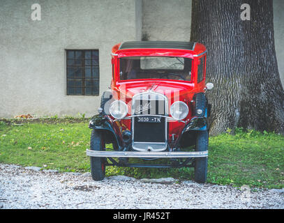 Auto d'epoca, 1934 Fiat Balilla, Italia, Europa Foto Stock