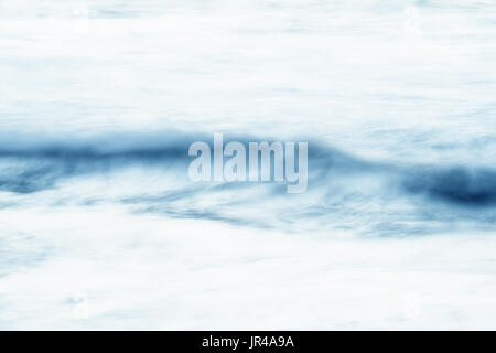 Abstract, sfocata acqua, high key texture di sfondo immagine. Foto Stock