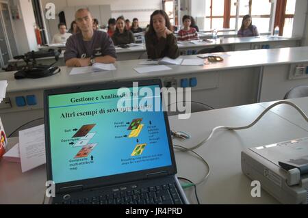 Milano Università Bicocca (Italia), Dipartimento di Scienze Ambientali Foto Stock