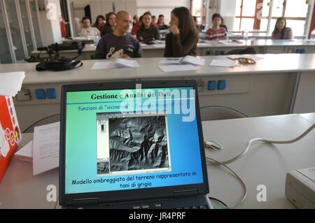 Milano Università Bicocca (Italia), Dipartimento di Scienze Ambientali Foto Stock