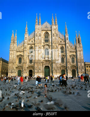 Duomo di Milano Duomo di Milano, lombardia, italia Foto Stock