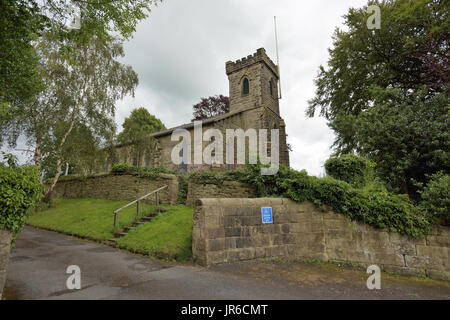 La Chiesa di San Giovanni Evangelista,Hurst Green,Clitheroe Foto Stock