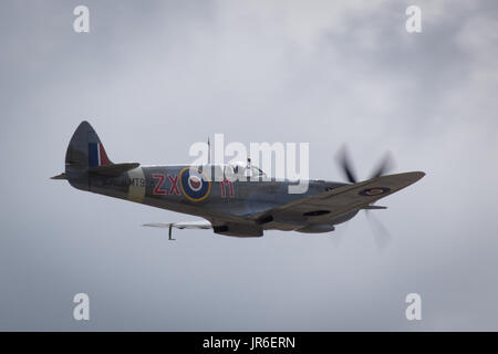 Museo della Guerra Imperiale di Duxford Flying Legends Classic Vintage 2015 Airshow Foto Stock