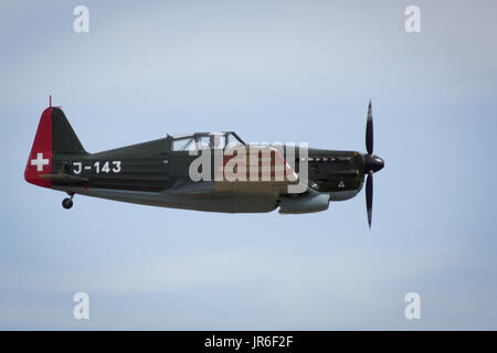 Museo della Guerra Imperiale di Duxford Flying Legends Classic Vintage 2015 Airshow Foto Stock