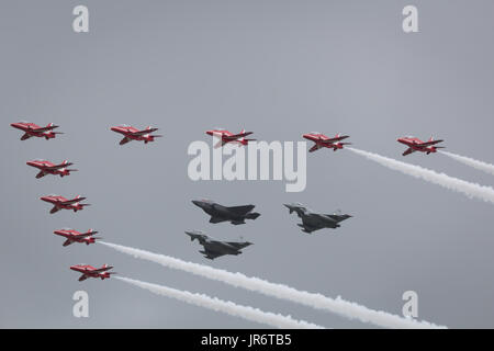 Fairford International Air Tattoo RIAT 2016 velivoli a getto Foto Stock