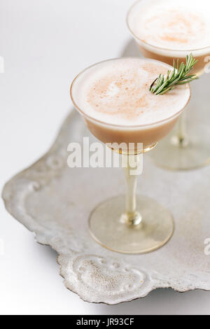 Chocolate Martini cocktail Foto Stock