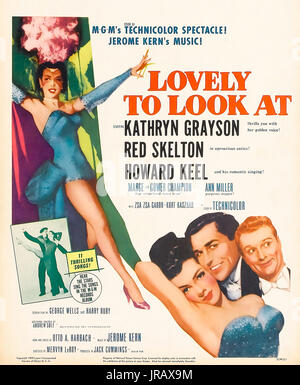 Davvero bello da guardare 1952 MGM film con Kathryn Grayson e Howard Keel Foto Stock