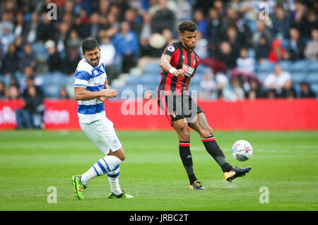 Bournemouth's Tyrone Mings durante la pre-stagione corrisponde alla vitalità Stadium, Bournemouth. Stampa foto di associazione. Picture Data: domenica 30 luglio, 2017 Foto Stock