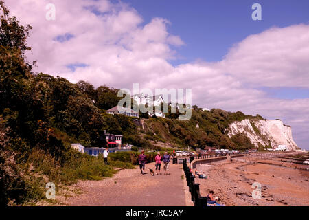 St Margarets a cliffe nella contea del Kent REGNO UNITO Agosto 2017 Foto Stock