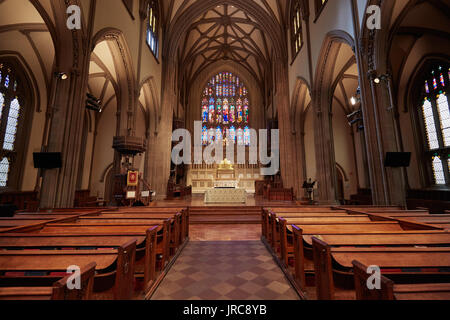 Chiesa della Trinità interno in New York Foto Stock