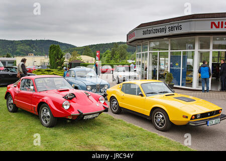 Saab Sonet II V4, Saab Sonet III V4, Saab 96 Foto Stock