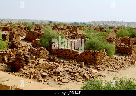 Le rovine di una città Foto Stock