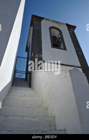 La chiesa del villaggio di Cacela Velha in Algarve. Portogallo Foto Stock