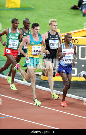 Londra, Regno Unito. Il 4° agosto 2017. IAAF Campionati del Mondo, Queen Elizabeth Olympic Park, Stratford, Londra, Regno Unito. Credito: Simon Balson/Alamy Live News Foto Stock