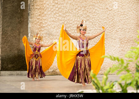 Barong dance show Foto Stock