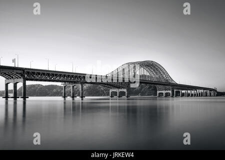 Ponte Banghwa e del fiume Han a Seul,Corea Foto Stock