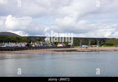 Cullen Harbour, Scozia Foto Stock