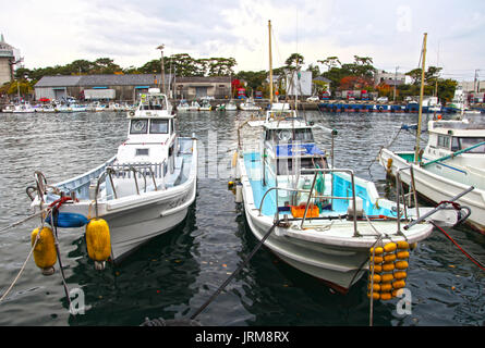 Porto di Numazu nella Prefettura di Shizuoka, Giappone Foto Stock