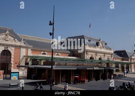 Gare de Nice, stazione ferroviaria, Nizza, Francia Foto Stock