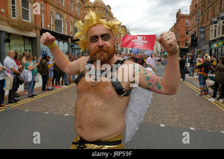 Leeds Pride Parade 2017 Foto Stock