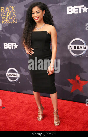 Newark, NJ, Stati Uniti d'America. 5 Ago, 2017. Katlynn Simone assiste Black Girls Rock! 2017 A NJPAC il 5 agosto 2017 a Newark, New Jersey Credito: Star Shooter/media/punzone Alamy Live News Foto Stock