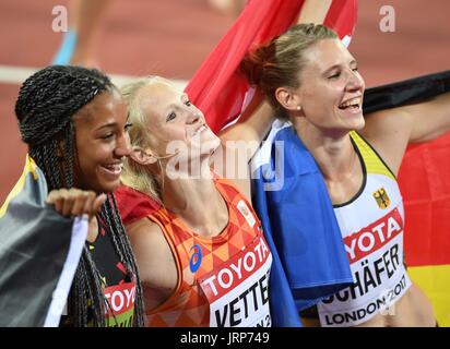 Londra, Regno Unito. 06 Ago, 2017. . IAAF mondiale di atletica. London Olympic Stadium. Queen Elizabeth Olympic Park. Stratford. Credito: Sport In immagini/Alamy Live News Foto Stock