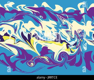 Mardi Gras linea seamless pattern in marmo, illustrazione vettoriale Illustrazione Vettoriale