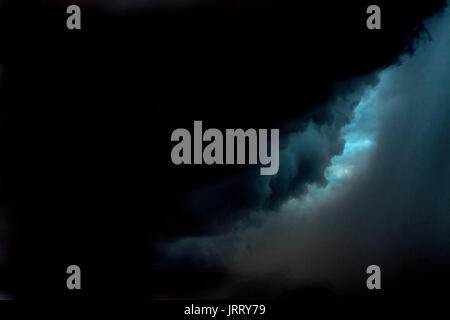 Tempesta, Tarragona, Spagna. Foto Stock
