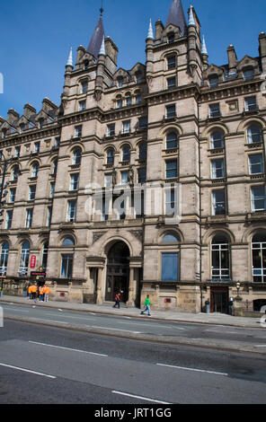 La North Western Hotel calce St Liverpool Merseyside England Foto Stock