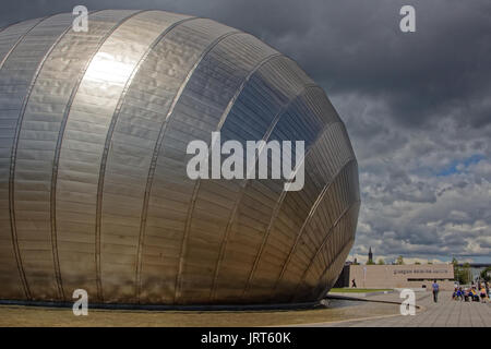 Centro per le scienze nella scuola di sfondo party Cinema Cineworld - Glasgow IMAX a Glasgow Science Centre Foto Stock