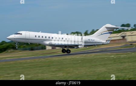 Bombardier Global 5000, BD-700 A6-RJC Foto Stock