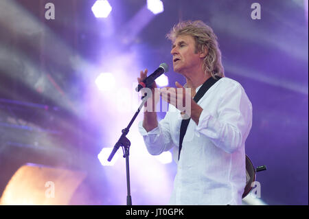 John Parr gioca gioca Rewind Festival del Nord, Capesthorne Hall, Cheshire 06 Agosto, 2017. Foto Stock