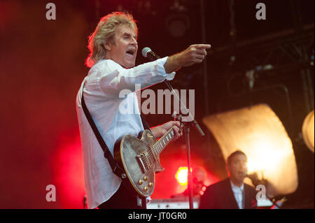 John Parr gioca gioca Rewind Festival del Nord, Capesthorne Hall, Cheshire 06 Agosto, 2017. Foto Stock