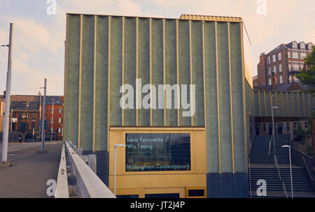 Nottingham Galleria Contemporaneo, Nottingham, Nottinghamshire, East Midlands, Inghilterra Foto Stock