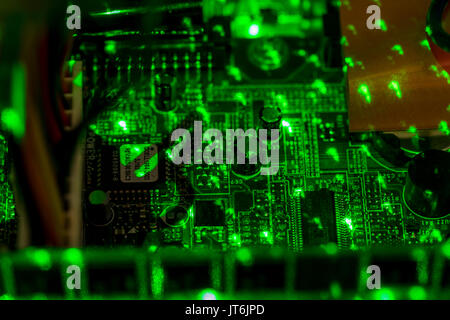 I componenti del computer. Tecnologia. Foto Stock