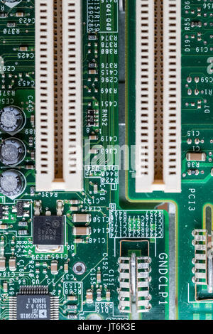 I componenti del computer. Tecnologia. Foto Stock