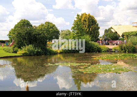 Collina del giardino, RHS Garden Hyde Hall Flower Show 2017, Chelmsford Essex, Inghilterra, Gran Bretagna, Regno Unito, Gran Bretagna, Europa Foto Stock