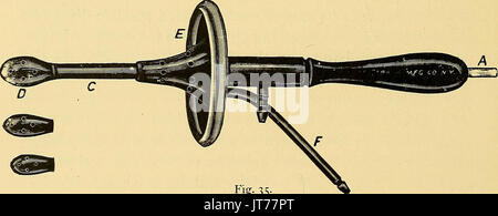 " Il trattamento della malattia da correnti elettriche : una mano-libro di istruzioni semplici per il medico di medicina generale" (1897) Foto Stock