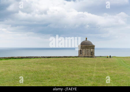 Mussenden Temple, Castlerock, County Londonderry, Ulster regione, Irlanda del Nord, Regno Unito, Europa Foto Stock