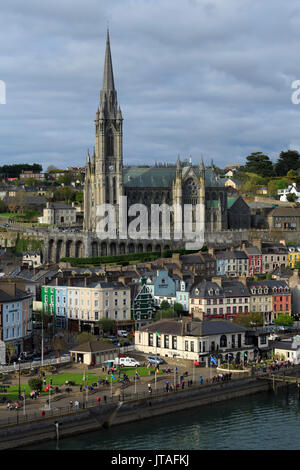 San Colman's Cathedral, Cobh, nella contea di Cork, Munster, Repubblica di Irlanda, Europa Foto Stock