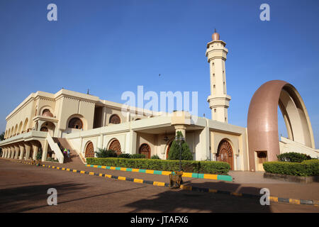 La Moschea Nazionale (Qadafi Moschea), Kampala, Uganda, Africa Foto Stock