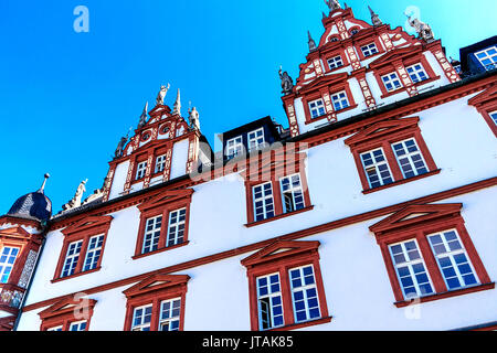 Il più famoso edificio rinascimentale in Baviera Coburg, Germania Foto Stock