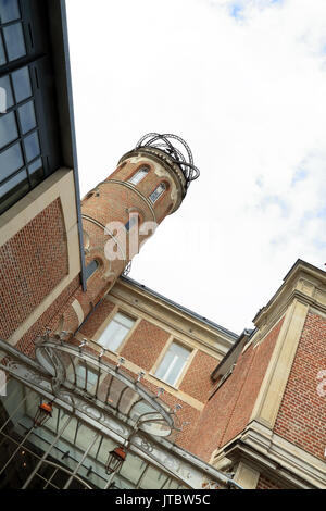 Maison Jules Verne in rue Charles Dubois, Amiens, somme, hauts de france, Francia Foto Stock