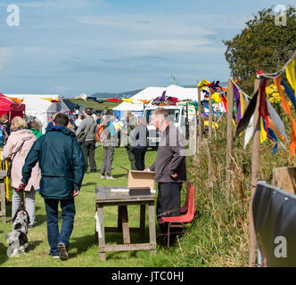 Ingresso a sud della mostra agricola, vendita biglietti Foto Stock