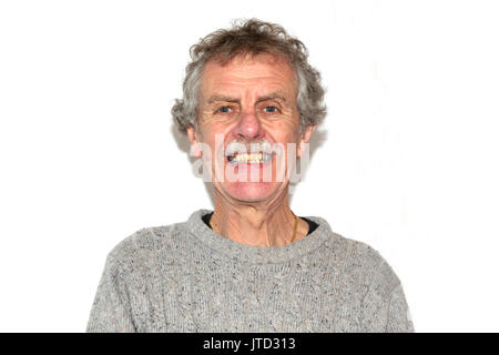 Ritratto di un uomo grinning Surrey in Inghilterra Foto Stock