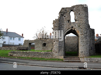 Barry Castello, Barry. Foto Stock