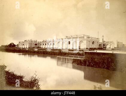 Residencia de Juan Manuel de Rosas (1876) Foto Stock
