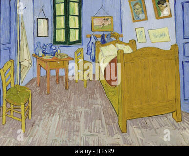 Vincent van Gogh Van Gogh la camera da letto in Arles Foto Stock