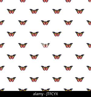 Vagato butterfly pattern seamless Illustrazione Vettoriale